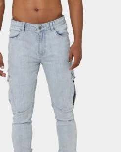 Carré Evolution Cargo Jeans Vintage Blue -Culture Kings 03009933 YX561 mens 0030