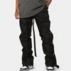 MNML Straight Snap Zipper II Cargo Pants Black 2 MNML Straight Snap Zipper II Cargo Pants Black -Culture Kings 03009945 YB001 mens 0009