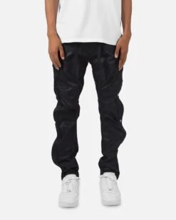 MNML Straight Snap Zipper II Cargo Pants Black -Culture Kings 03009945 YB001 mens 0010