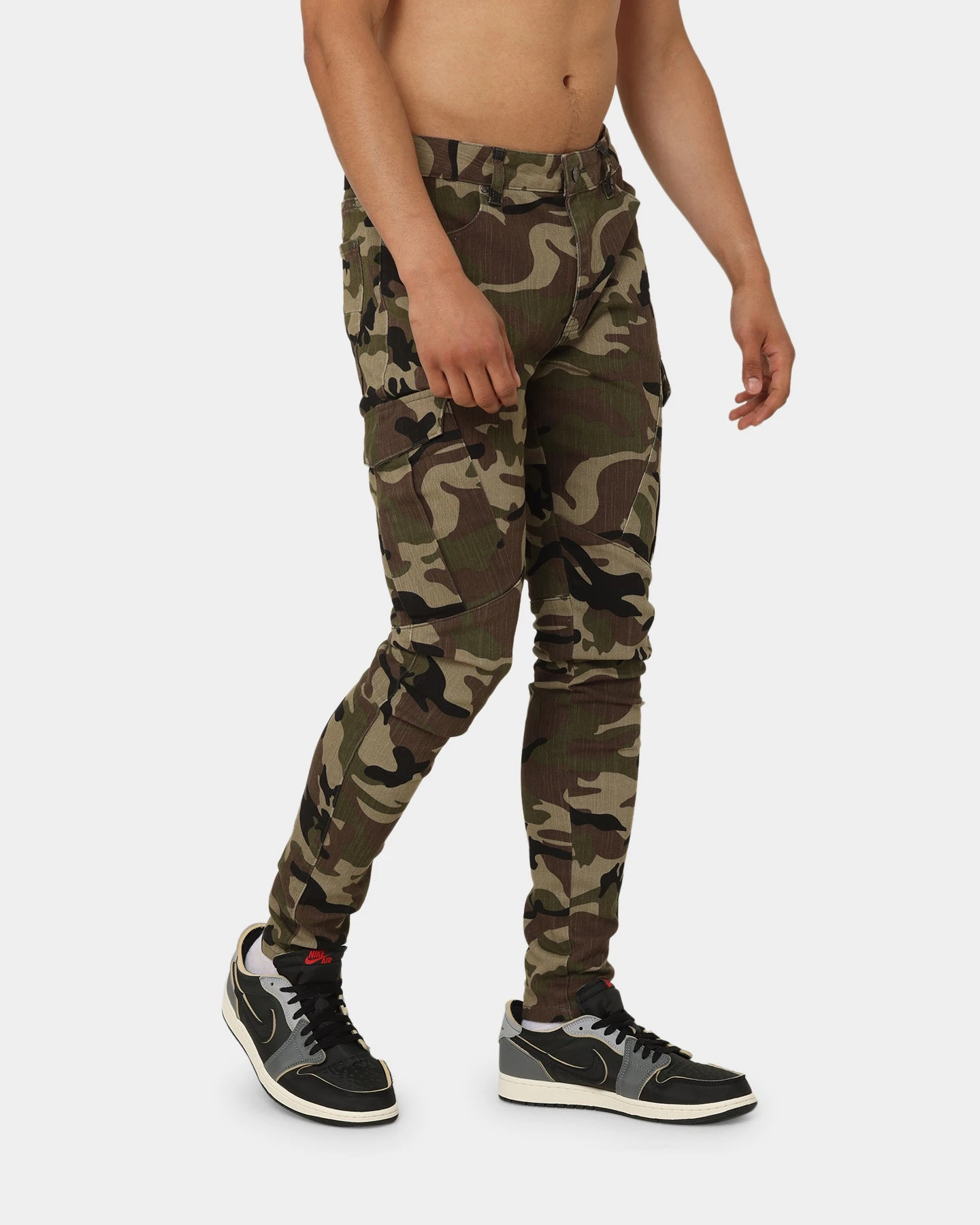 Carre Revolution Cargo Jeans Camo 7 Carre Revolution Cargo Jeans Camo - Image 5