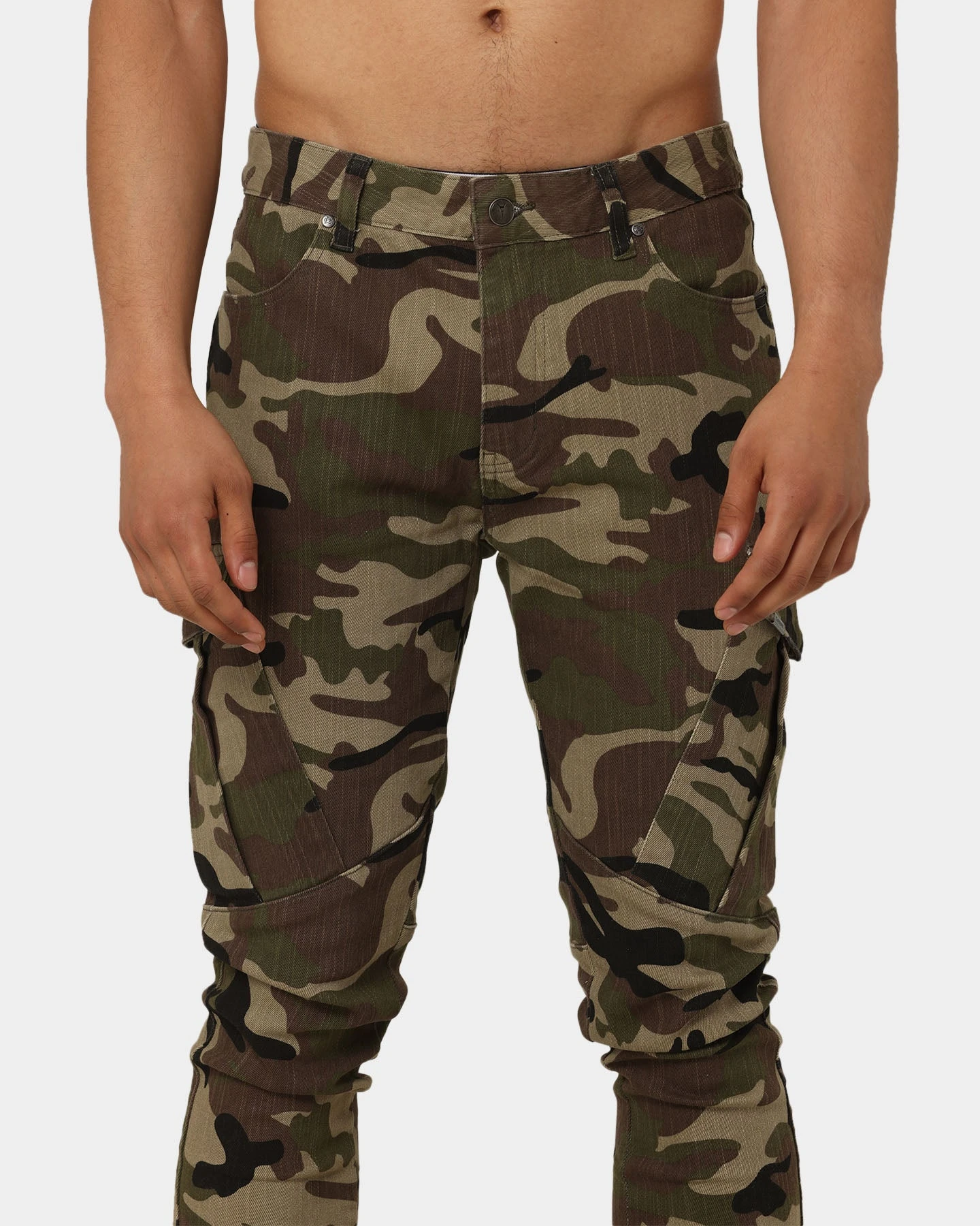 Carre Revolution Cargo Jeans Camo 9 Carre Revolution Cargo Jeans Camo - Image 7