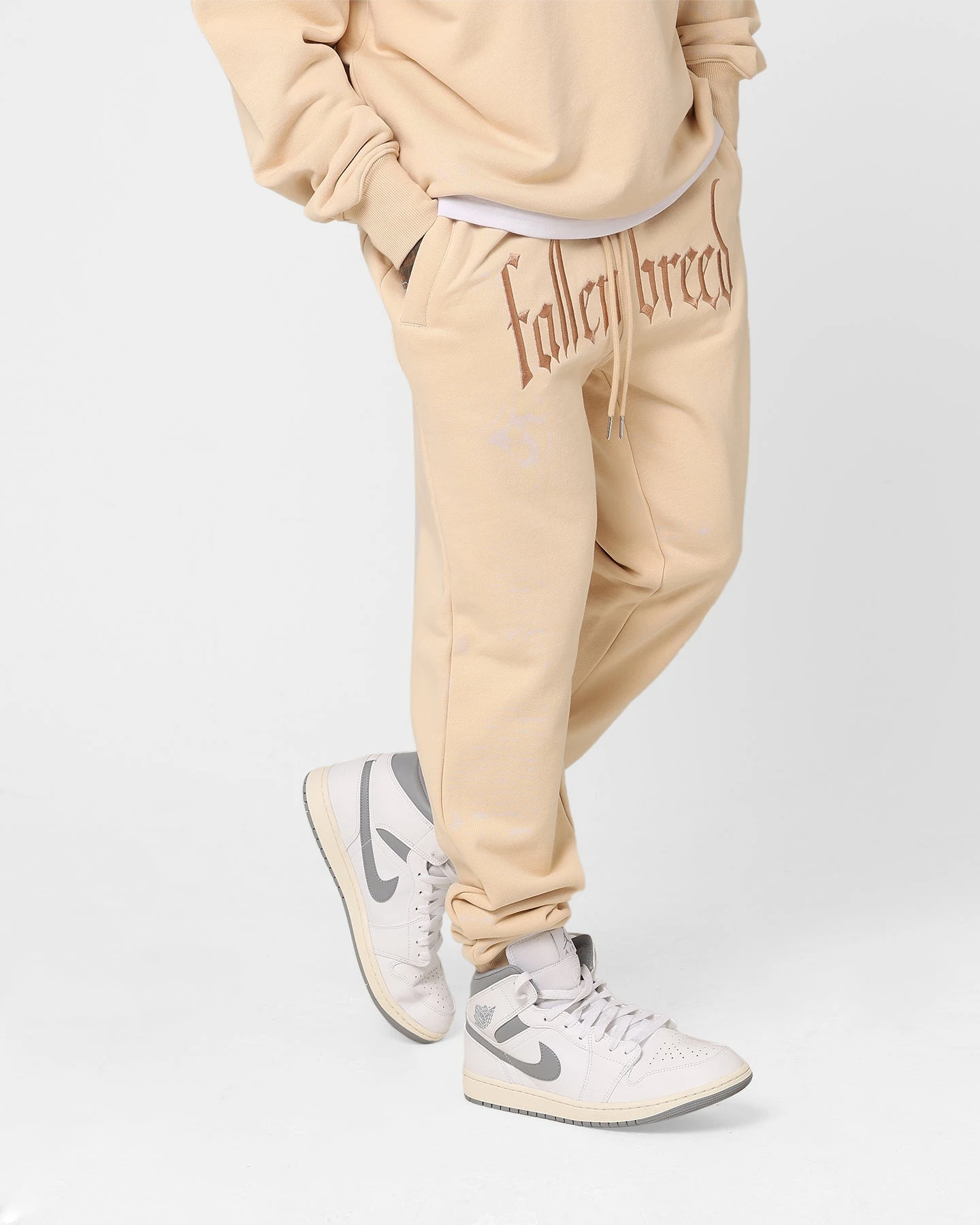 Fallen Breed Logo Sweatpants Nude 7 Fallen Breed Logo Sweatpants Nude - Image 5