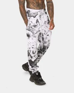 Saint Morta Acid Sweatpants White/Grey/Black -Culture Kings 03010639 YW164 mens 0050