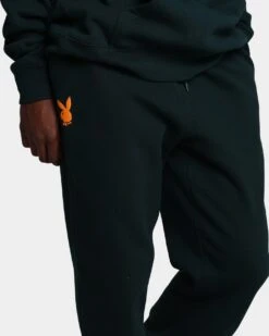 Playboy By Culture Kings Wordmark Track Pants Pine Green 16 Playboy By Culture Kings Wordmark Track Pants Pine Green -Culture Kings 03010673 YP916 mens 0050