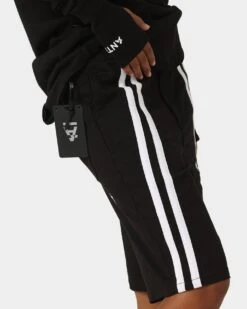 The Anti Order Anti Sport Baggy Shorts Black/White -Culture Kings 03010839 YB012 womens 0030