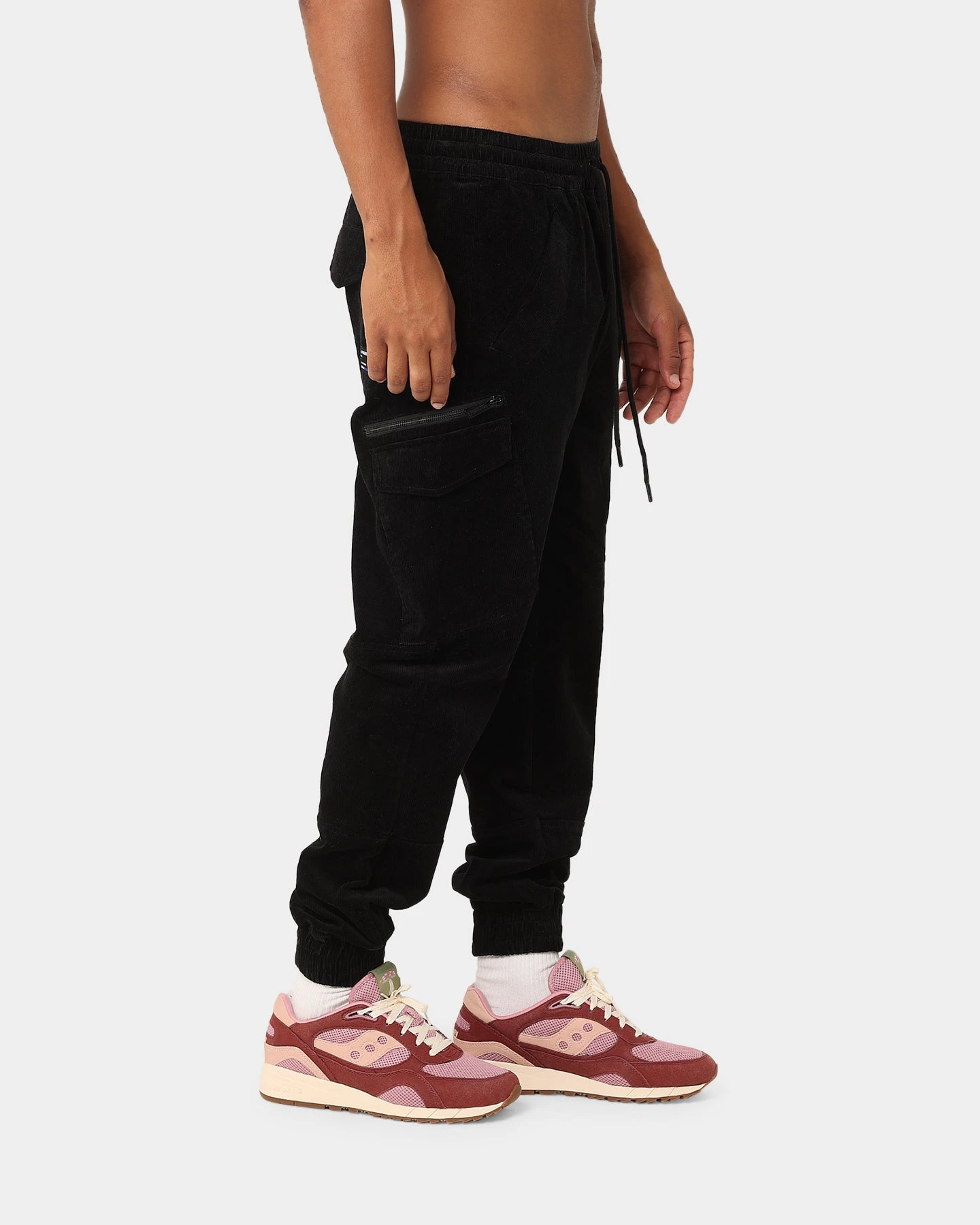 Carre Cord Evolution XL Cargo Jogger Black 7 Carre Cord Evolution XL Cargo Jogger Black - Image 5