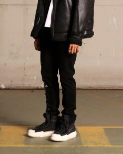 Saint Morta Daggers Skinny Jeans Black -Culture Kings 03011160 YB001 mens 0060