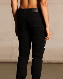 Saint Morta Daggers Skinny Jeans Black -Culture Kings 03011160 YB001 mens 0080