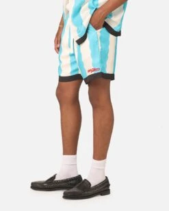 99 Cabana Bowling Shorts Light Blue/Off White -Culture Kings 03011299 YL258 mens 0040