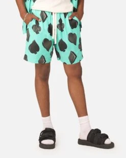 99 Cabana Four Suits Shorts Teal/Black -Culture Kings 03011300 YT202 mens 0030