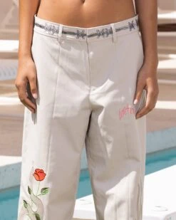 Loiter Western Trouser Off White 16 Loiter Western Trouser Off White -Culture Kings 03011306 YO007 womens 000070