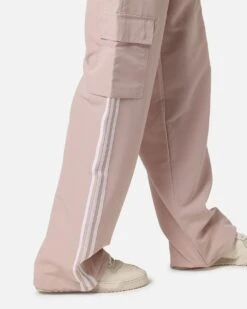 Adidas Women's 3 Stripes Cargo Pants Wonder Taupe -Culture Kings 03011844 YX431 womens 0030
