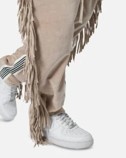 MNML Fringe Velour Sweatpants Dust -Culture Kings 03011861 YD510 mens 0060