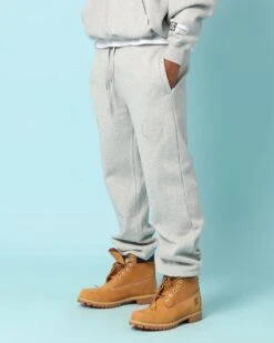 Carré Academy Baggy Sweatpants Grey Marle -Culture Kings 03011879 YQ163 mens 000060