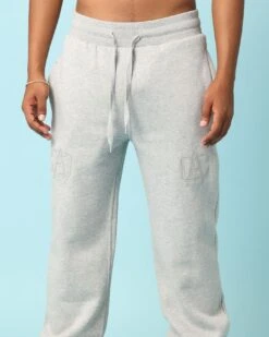 Carré Academy Baggy Sweatpants Grey Marle -Culture Kings 03011879 YQ163 mens 000070