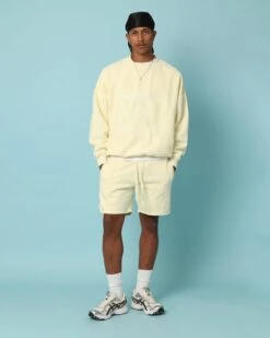 Carré Academy Sweat Shorts Yellow -Culture Kings 03011880 YY001 mens 000020