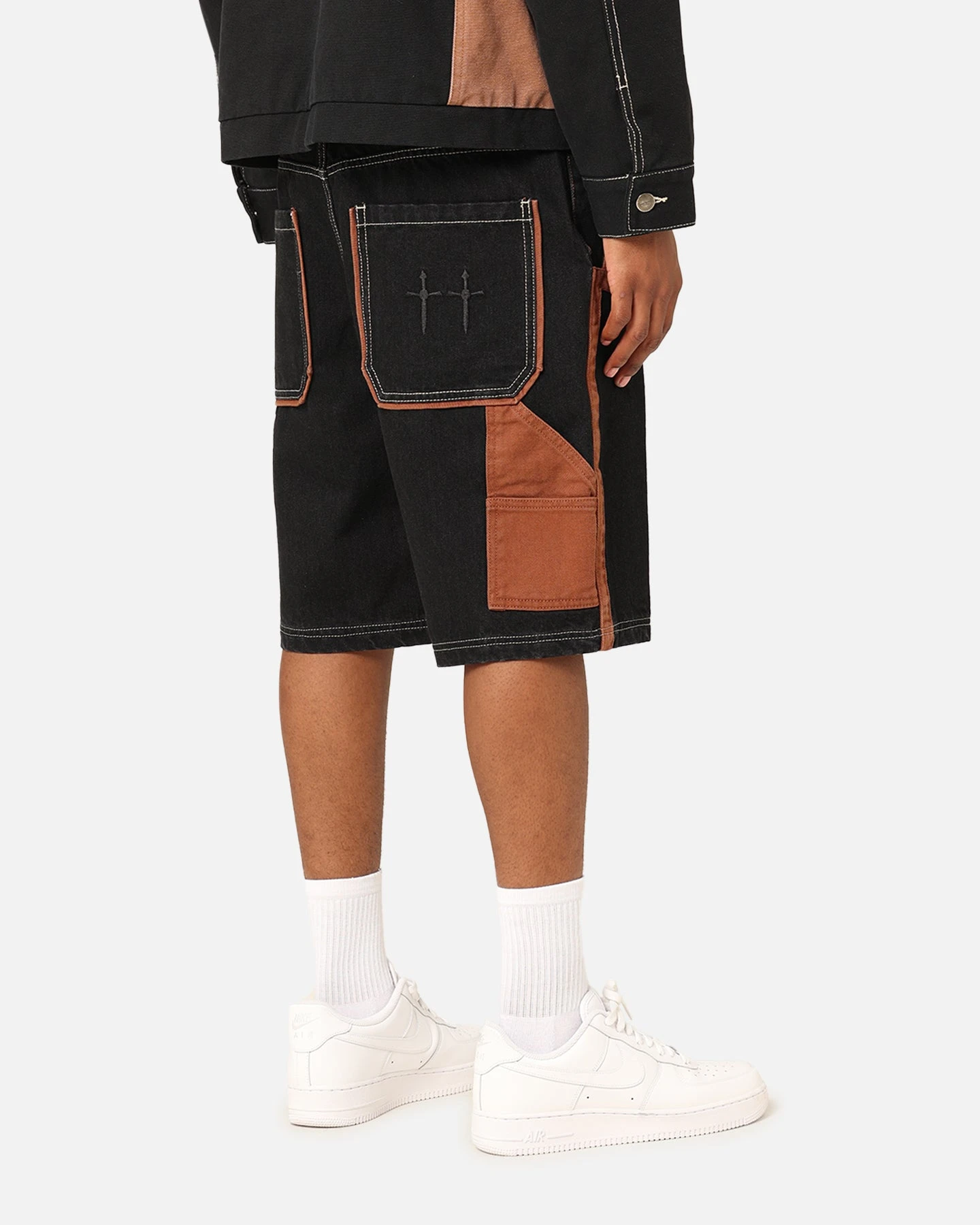 Saint Morta Rodeo Denim Shorts Black 7 Saint Morta Rodeo Denim Shorts Black - Image 5