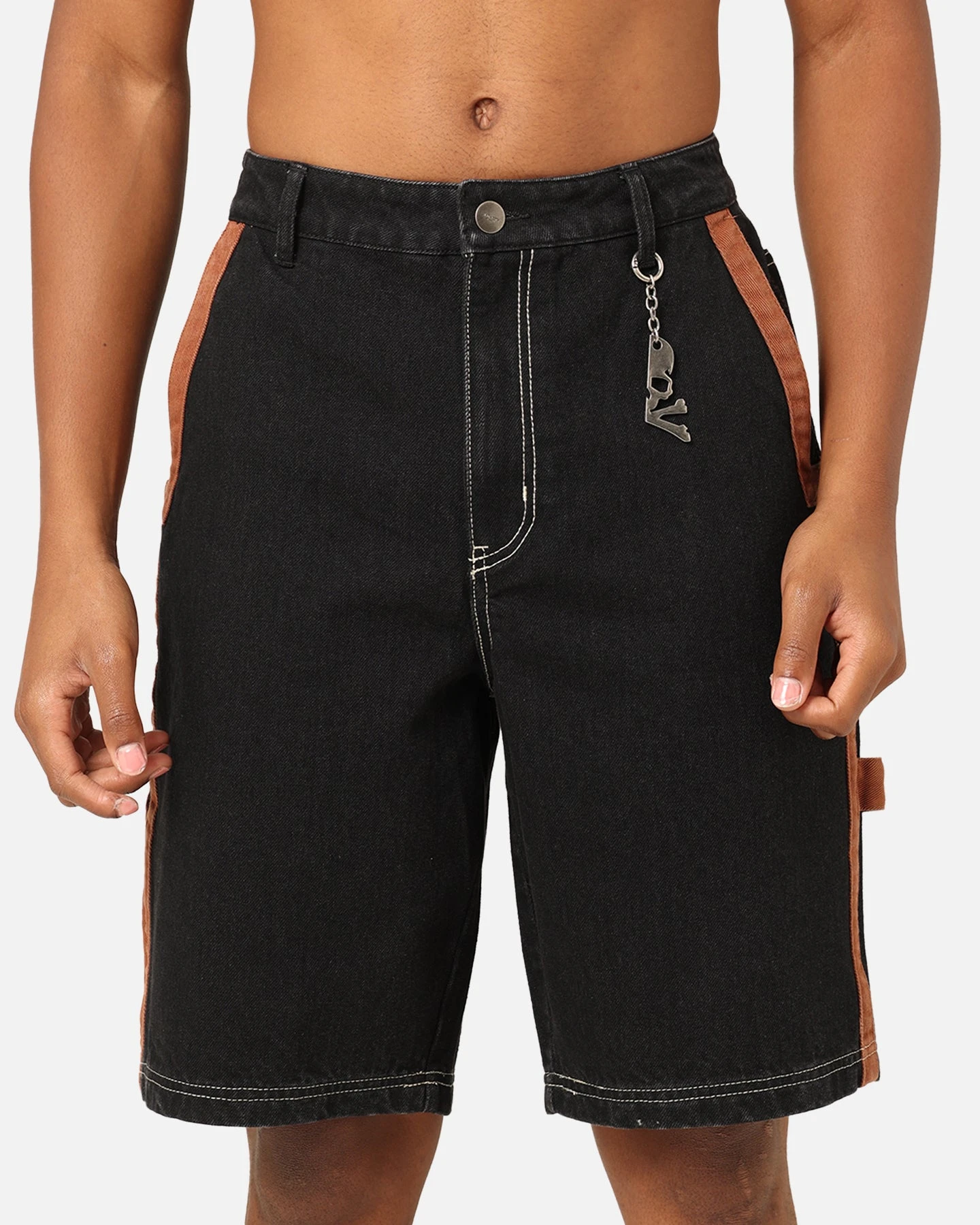 Saint Morta Rodeo Denim Shorts Black 9 Saint Morta Rodeo Denim Shorts Black - Image 7