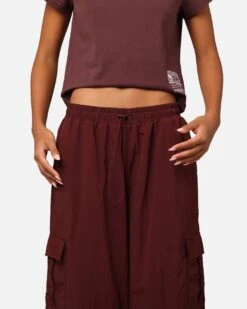 Mitchell & Ness Women's Chicago Bulls Wavey Text Cargo Pants Fudge 19 Mitchell & Ness Women's Chicago Bulls Wavey Text Cargo Pants Fudge -Culture Kings 03012013 YF161 womens 0090