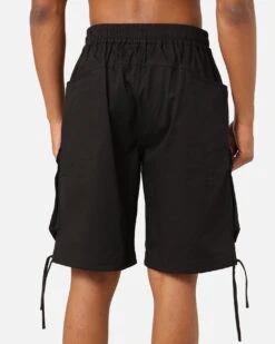 Saint Morta Dept Cargo Shorts Black -Culture Kings 03012033 YB001 mens 00080