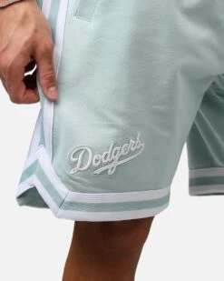 New Era Los Angeles Dodgers 'Logo Select Mint' Shorts Mint/White -Culture Kings 03012181 YM126 mens 00080