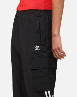 Adidas Women's 3-Stripe Cargo Pants Black -Culture Kings 03012192 YB001 womens 00030