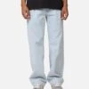 Calvin Klein 90's Loose Pleated Jeans Light Blue