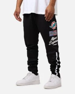 Pro Standard Miami Dolphins Fast Lane Track Pants Black -Culture Kings 03012248 YB001 mens 0040