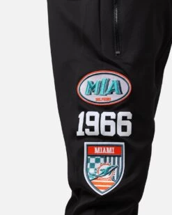 Pro Standard Miami Dolphins Fast Lane Track Pants Black -Culture Kings 03012248 YB001 mens 0080