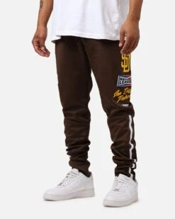 Pro Standard San Diego Padres Fast Lane Track Pants Brown -Culture Kings 03012252 YX300 mens 0040