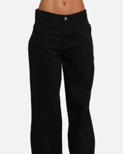 Saint Morta Amplus Jeans Black Stonewash 16 Saint Morta Amplus Jeans Black Stonewash -Culture Kings 03012259 YB512 womens 0070