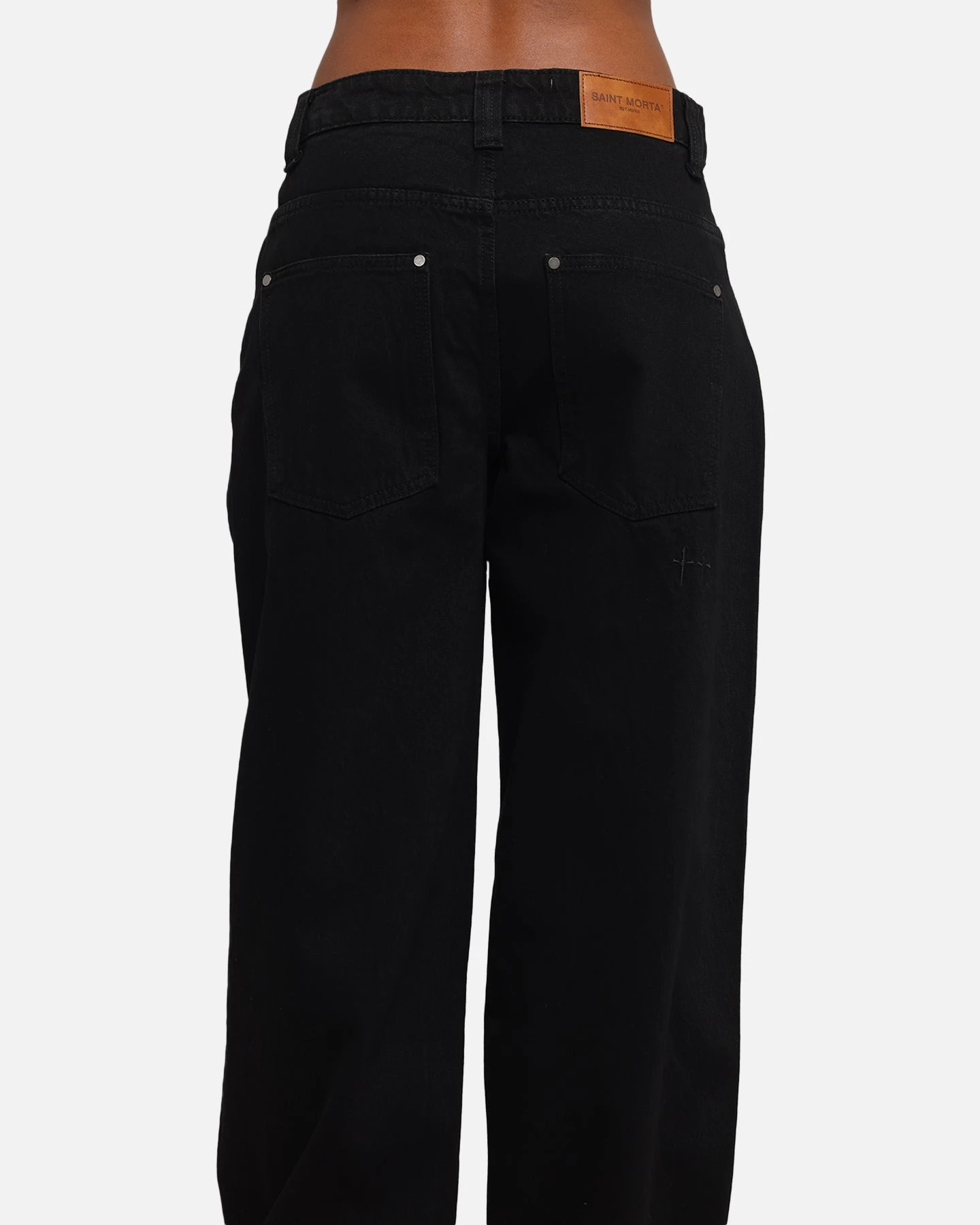 Saint Morta Amplus Jeans Black Stonewash 10 Saint Morta Amplus Jeans Black Stonewash - Image 8