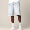 Saint Morta Inferno Baggy Denim Shorts Blue Acidwash 1 Saint Morta Inferno Baggy Denim Shorts Blue Acidwash -Culture Kings 03012270 YX002 mens 0000010