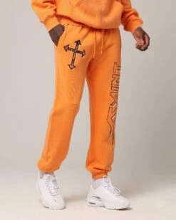Saint Morta SSIX Sweat Pants Orange -Culture Kings 03012272 YO200 mens 000050