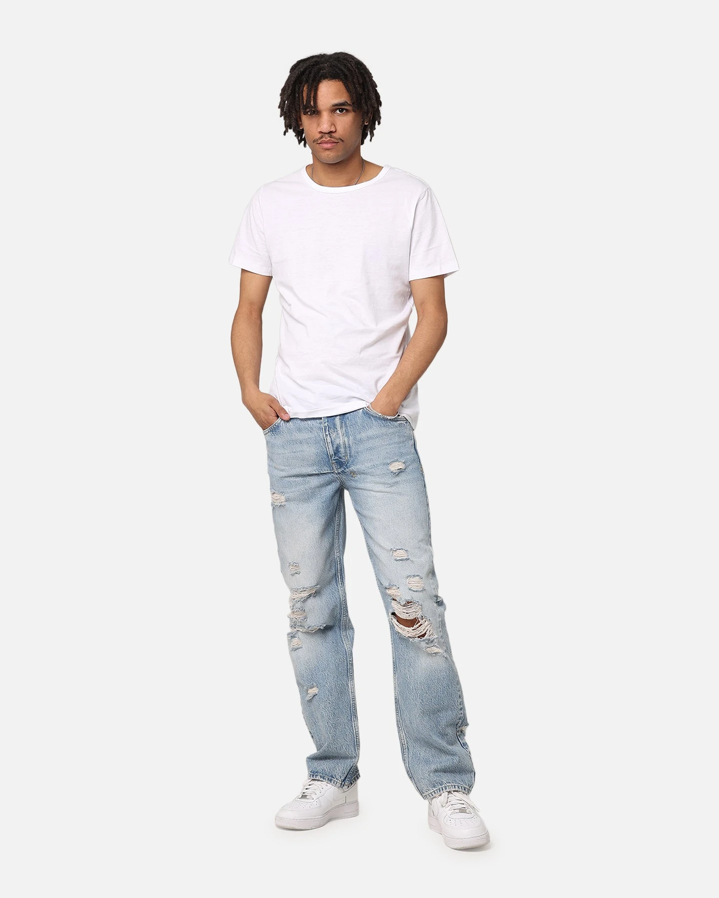 Ksubi Hazlow Nu Heritage Trashed Denim Jeans Denim 4 Ksubi Hazlow Nu Heritage Trashed Denim Jeans Denim - Image 2