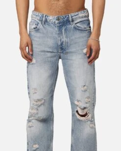 Ksubi Hazlow Nu Heritage Trashed Denim Jeans Denim 16 Ksubi Hazlow Nu Heritage Trashed Denim Jeans Denim -Culture Kings 03012322 YD300 mens 0070