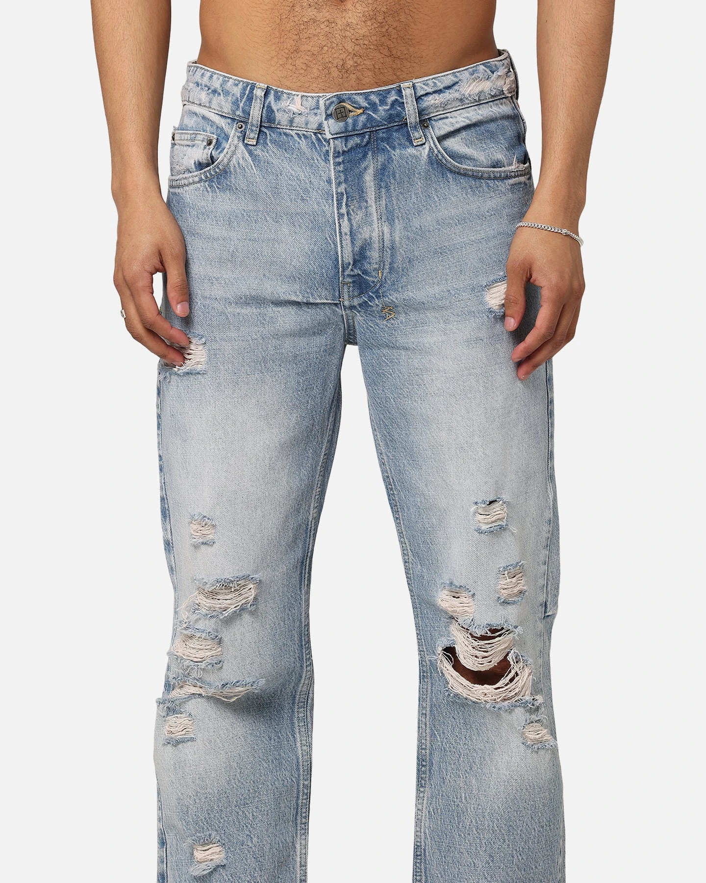 Ksubi Hazlow Nu Heritage Trashed Denim Jeans Denim 9 Ksubi Hazlow Nu Heritage Trashed Denim Jeans Denim - Image 7