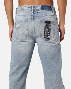 Ksubi Hazlow Nu Heritage Trashed Denim Jeans Denim 17 Ksubi Hazlow Nu Heritage Trashed Denim Jeans Denim -Culture Kings 03012322 YD300 mens 0080