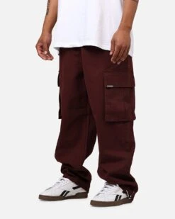 Carre Canvas Superior Cargo Joggers Maroon 13 Carre Canvas Superior Cargo Joggers Maroon -Culture Kings 03012342 YM100 mens 0040