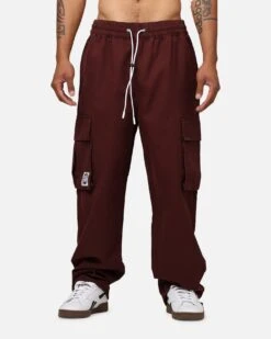 Carre Canvas Superior Cargo Joggers Maroon 15 Carre Canvas Superior Cargo Joggers Maroon -Culture Kings 03012342 YM100 mens 0060