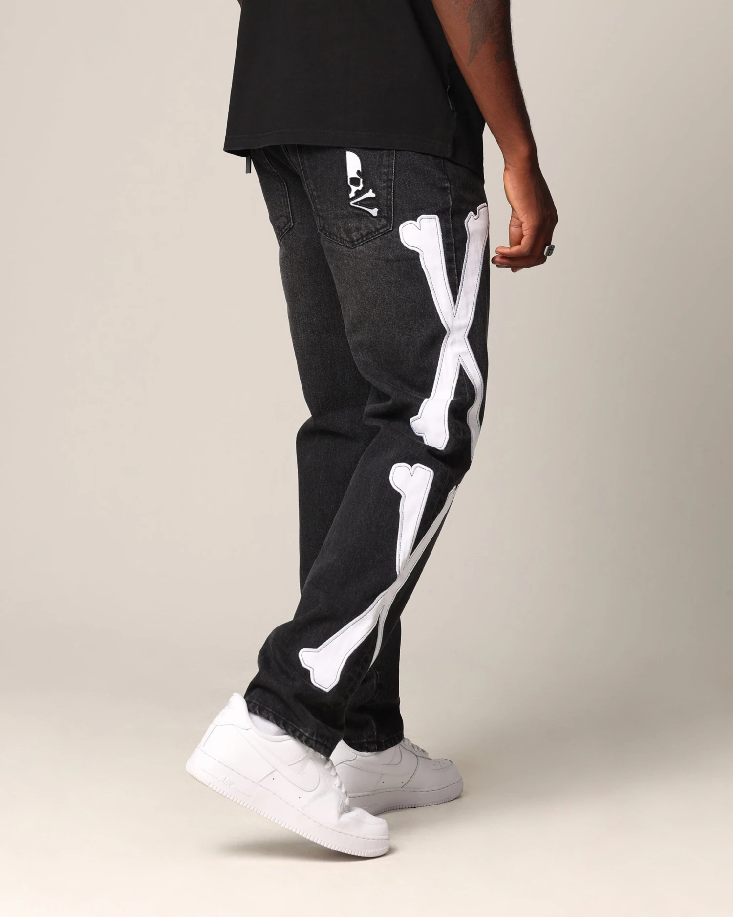 Saint Morta Bxnes Psykhe Jeans Black Shadow 7 Saint Morta Bxnes Psykhe Jeans Black Shadow - Image 5