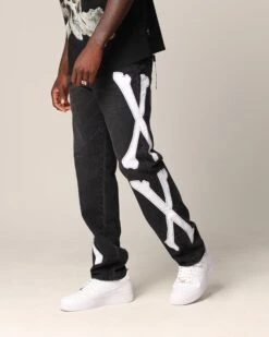 Saint Morta Bxnes Psykhe Jeans Black Shadow 16 Saint Morta Bxnes Psykhe Jeans Black Shadow -Culture Kings 03012451 YB427 mens 0000060