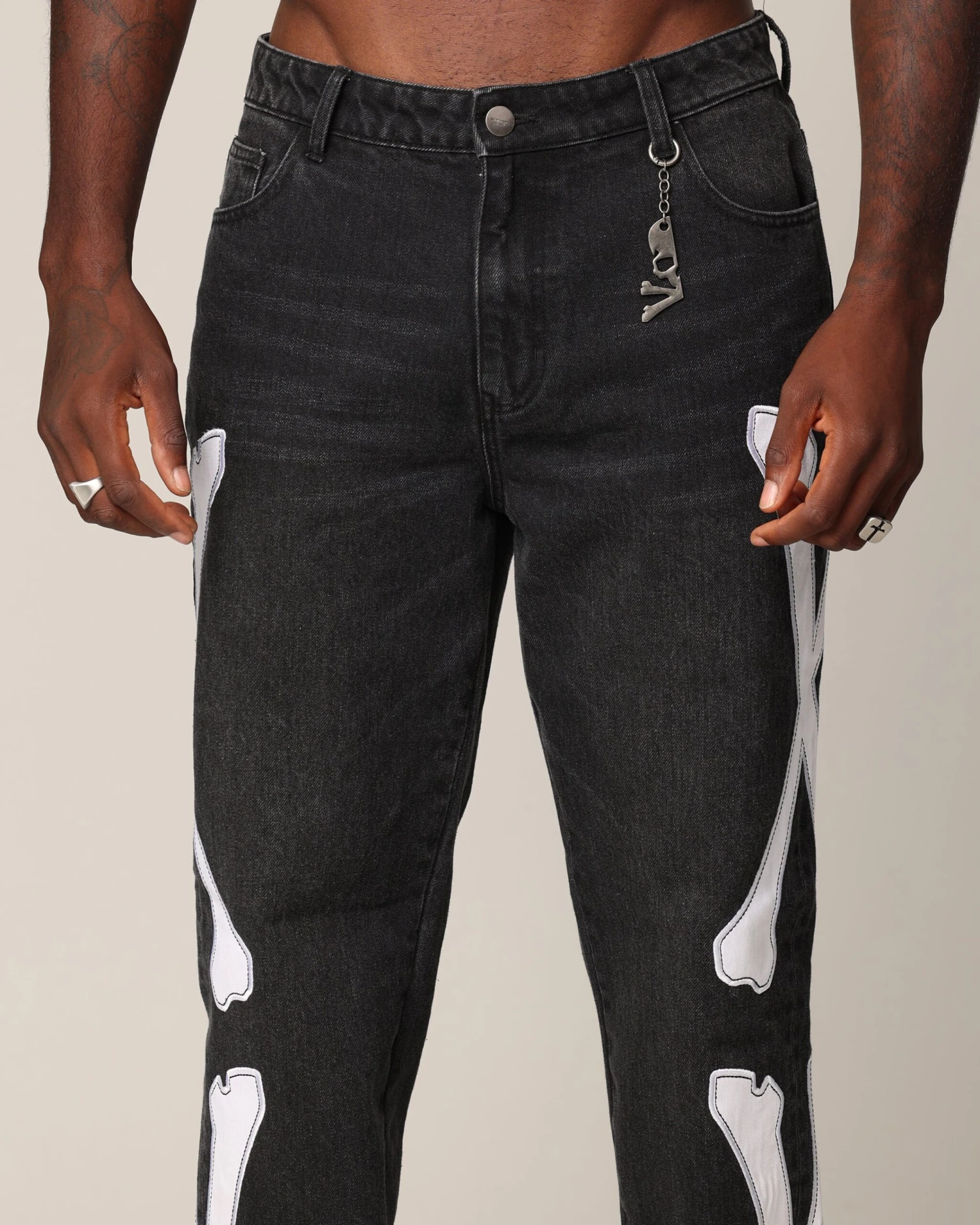 Saint Morta Bxnes Psykhe Jeans Black Shadow 9 Saint Morta Bxnes Psykhe Jeans Black Shadow - Image 7