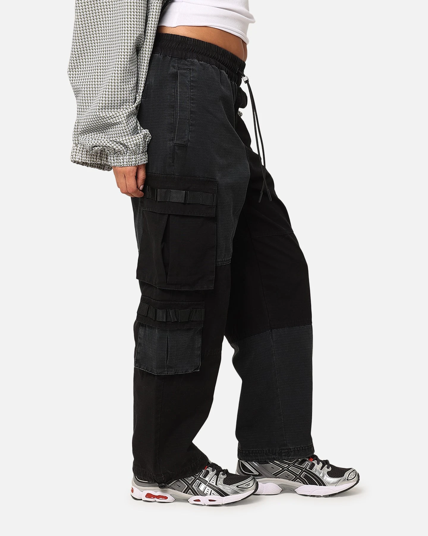 Carre Boonie Panel Cargo Jogger Black 7 Carre Boonie Panel Cargo Jogger Black - Image 5