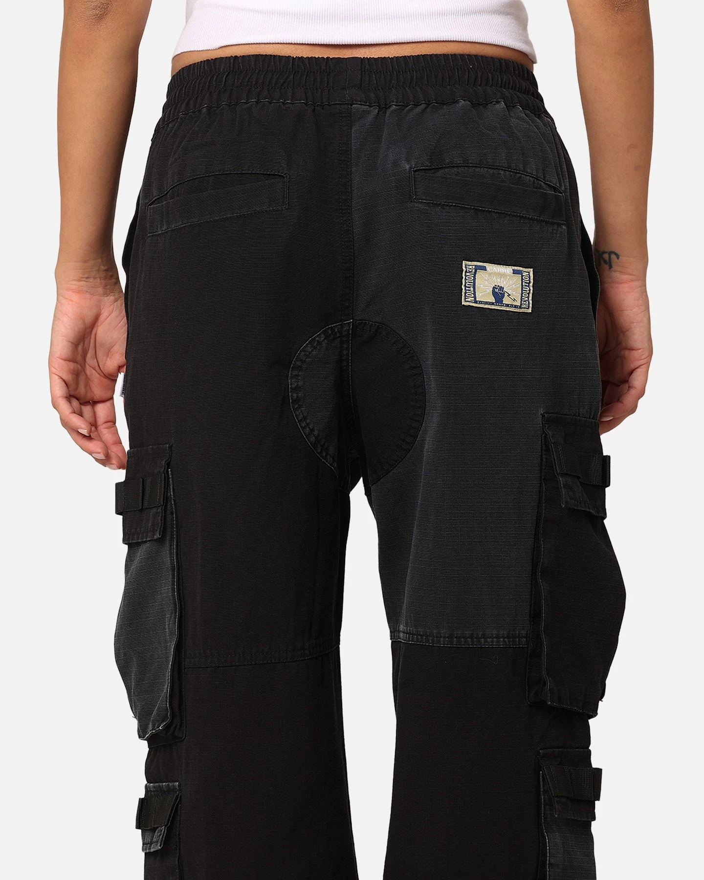 Carre Boonie Panel Cargo Jogger Black 9 Carre Boonie Panel Cargo Jogger Black - Image 7