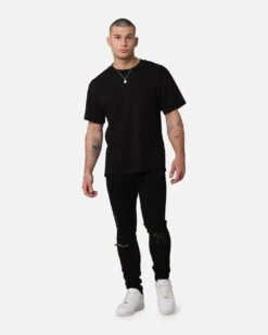 Saint Morta Crossfire Jeans Black -Culture Kings 03012522 YB001 mens 00020