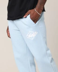 Saint Morta Self Love Track Pants Light Blue -Culture Kings 03012540 YL200 mens 000030