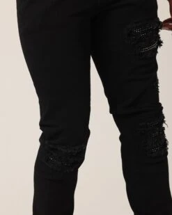 Saint Morta Bling Summum Jeans Black -Culture Kings 03012599 YB001 mens 000040