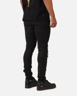 Saint Morta Wax Destroy Dynasty Jeans Black 15 Saint Morta Wax Destroy Dynasty Jeans Black -Culture Kings 03012601 YB001 mens 00060