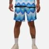 Overtime X Kappa Brooklyn Shorts Blue -Culture Kings 03012611 YX001 mens 00010